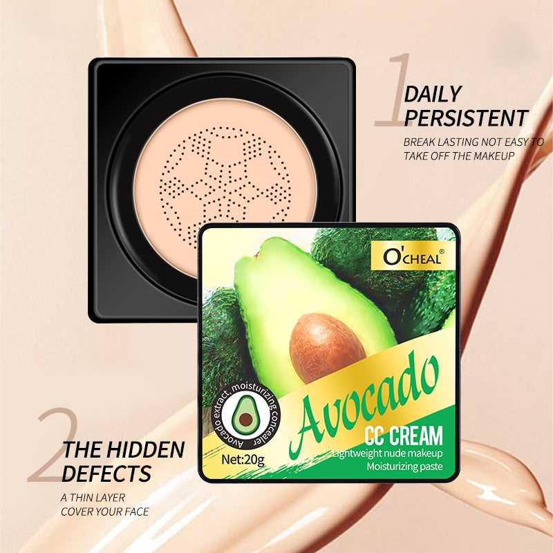 Avocado e CC Cream Alta Cobertura