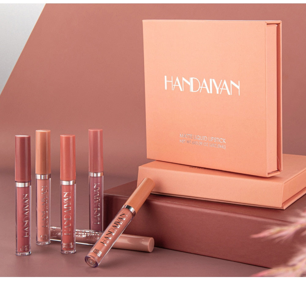 Batom Handaiyan. Seu Kit Elegante de Batons
