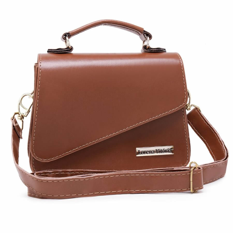 💕👜 Bolsa feminina pequena lateral transversal