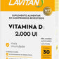LAVITAN VITAMINA D 2.000UI COMP REV X 30, Laranja, Pequeno