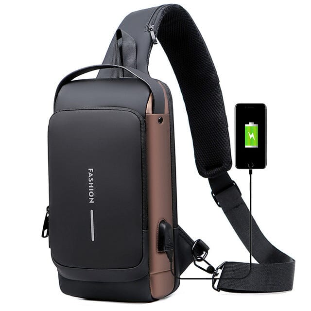 Bolsa Slim Bag™ - Mochila Anti-Furto com Senha USB